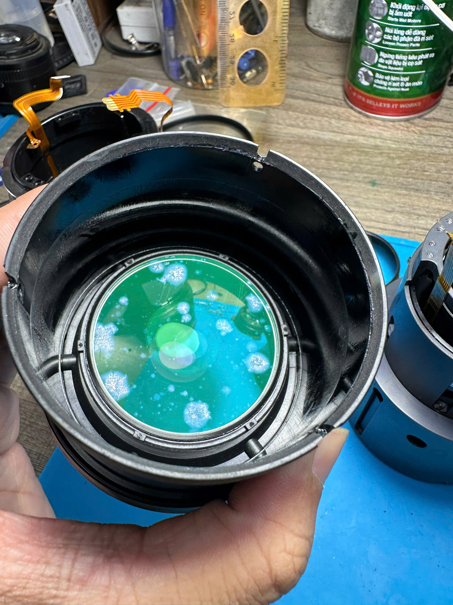 Vệ sinh lens Canon 24-70mm