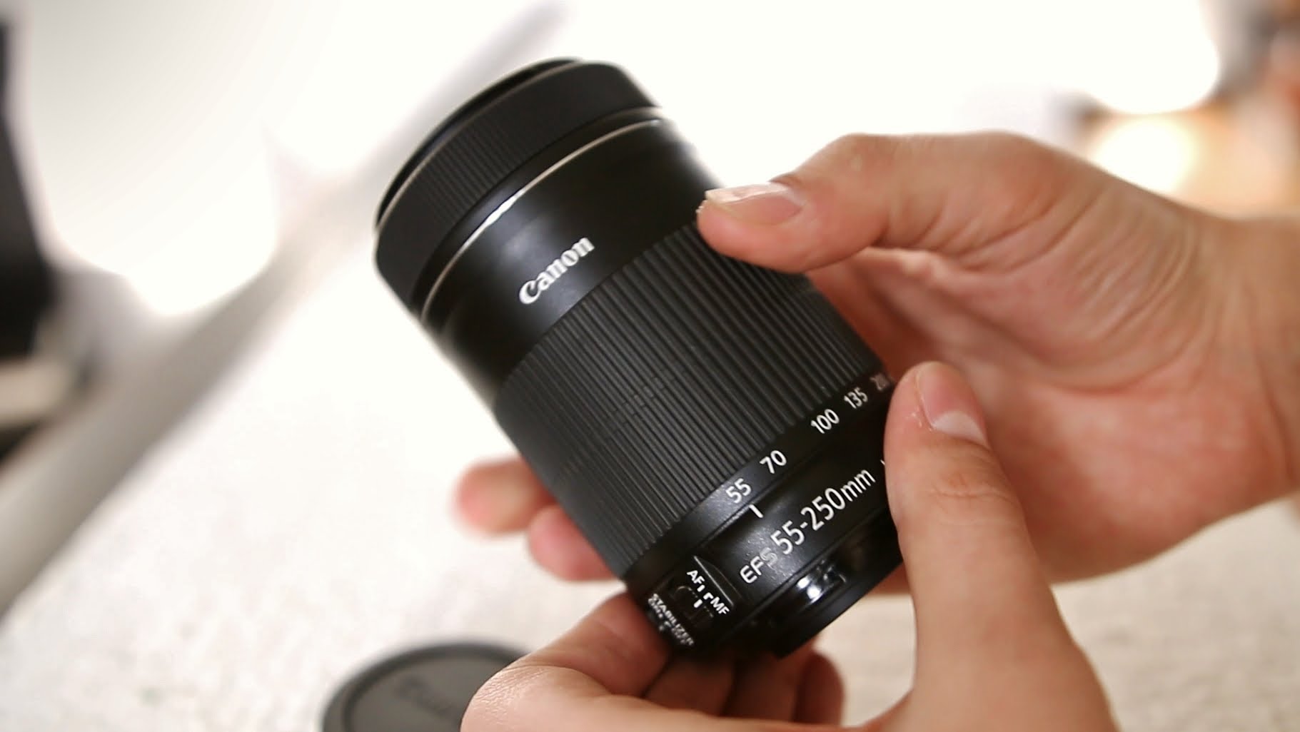 Vệ sinh lens Canon 55-250mm STM