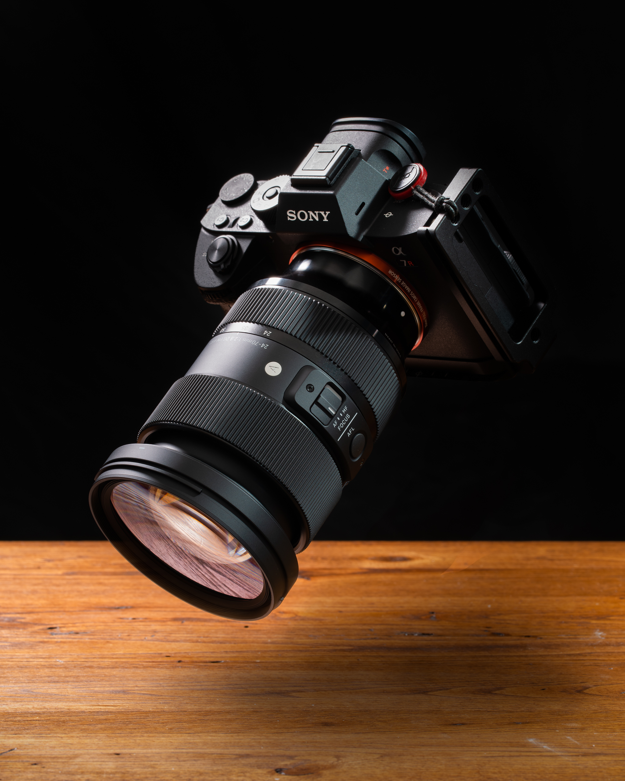 Vệ sinh lens Sigma 24-70mm for Sony